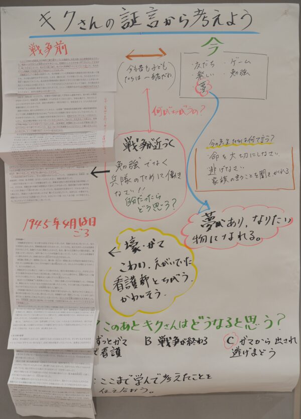 ③グループ　キクさんの証言から考えよう